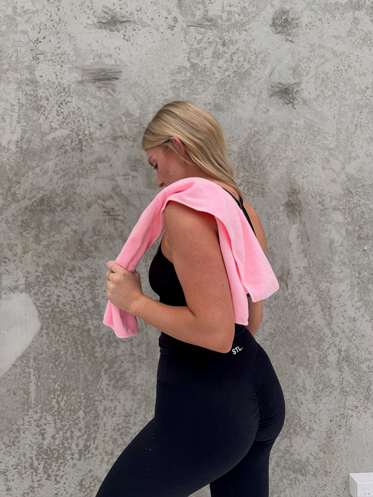 Gym Towel in Pink
