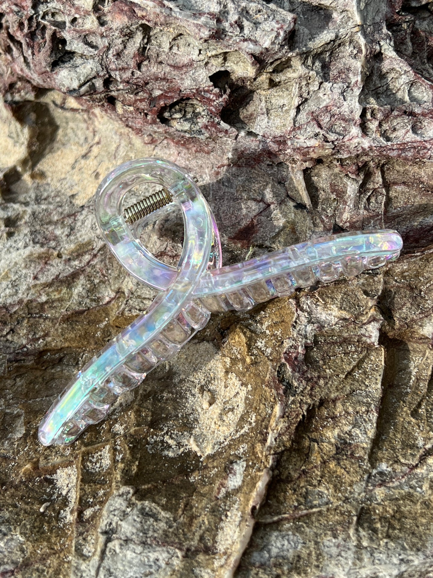 Clear quartz | Claw clip