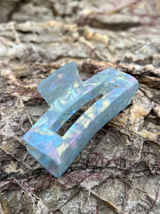 Blue quartz | Claw clip